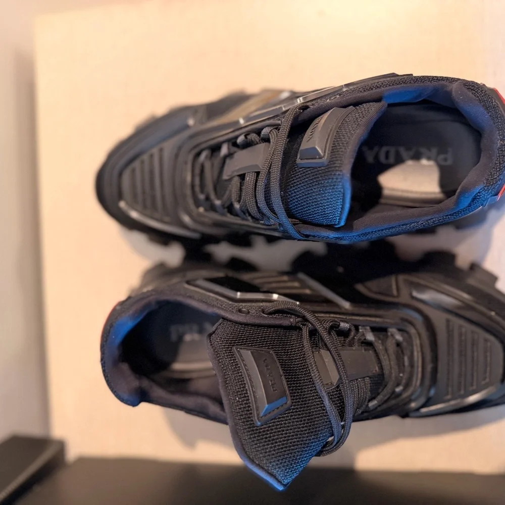 Prada Cloudbust Thunder knit fabric sneakers - Picture 4 of 7